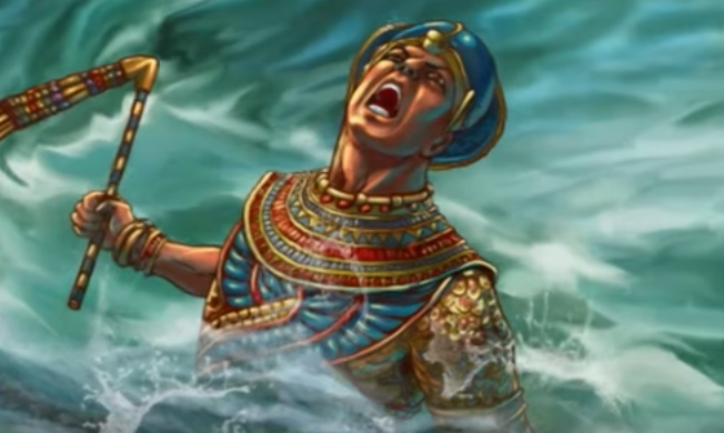 قصة سيدنا موسى عليه السلام - غرق فرعون و نهايته