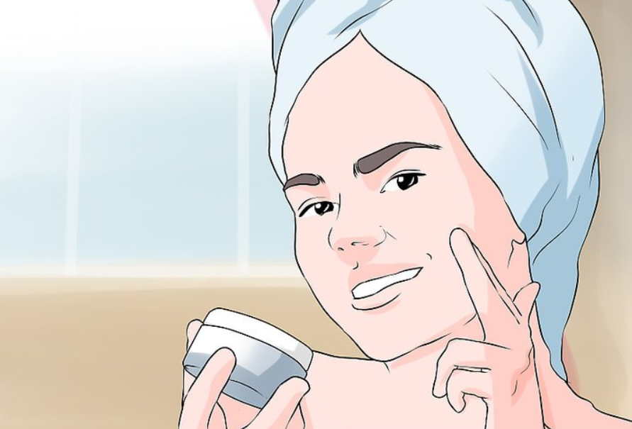 الطريقة الثالثة : تطبيق قناع الوجه - اضع مرطبك المعتاد