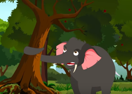قصة للاطفال قبل النوم : قصة الفيل والنملة