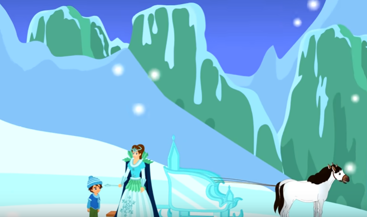 قصص اطفال عالمية مكتوبة : قصة ملكة الثلج