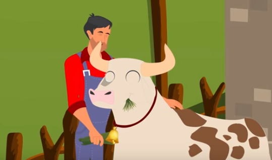 قصص اطفال جديدة وجميلة : قصة البقرة السحرية