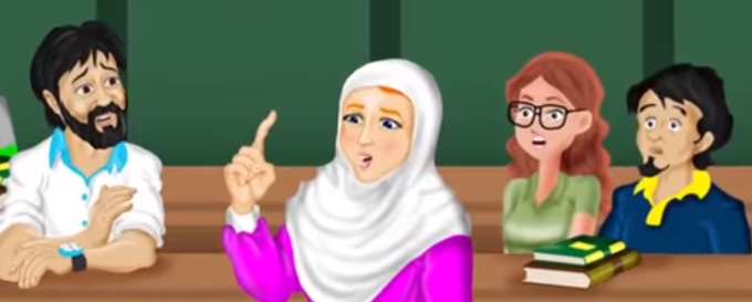 قصص واقعية من الحياة لإسلام فتاة جامعية أمريكية في أمريكا