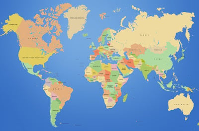 خريطة العالم 2019 3