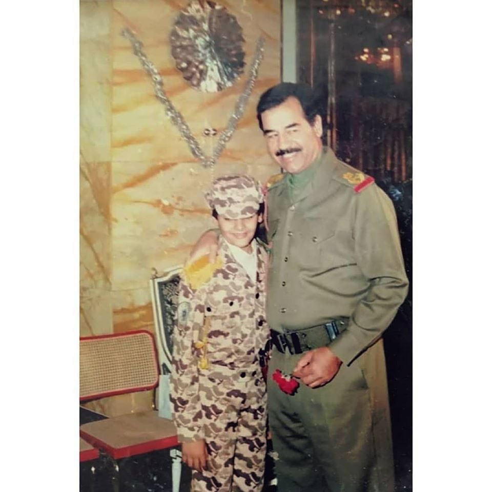 اناقة صدام حسين 1