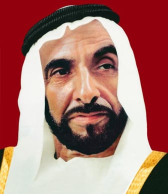 ترتيب الصور الرسمية لأصحاب السمو الشيوخ في الإمارات 1