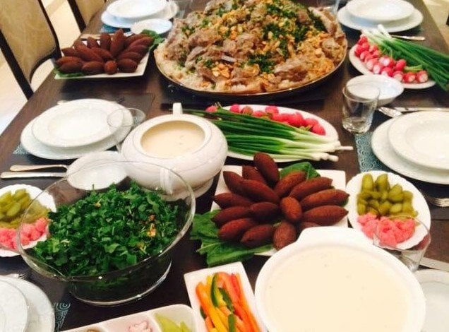  اجمل سفرة طعام في رمضان1