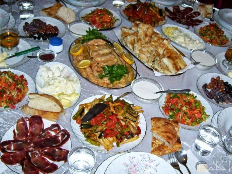  اجمل سفرة طعام في رمضان3