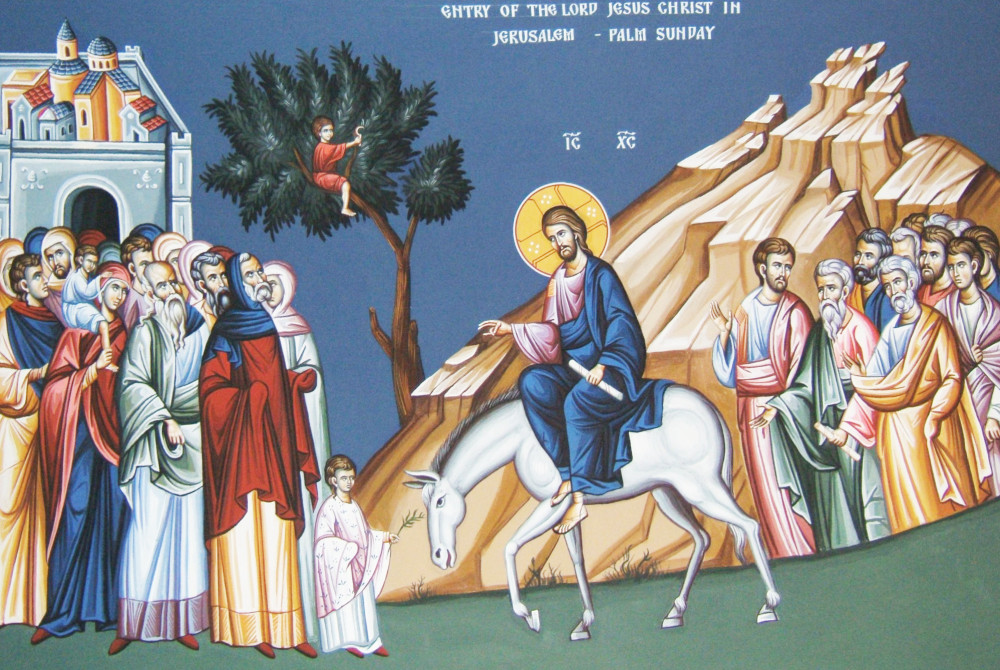 قصة دخول السيد المسيح إلى أورشليم صور احد الشعانين 3