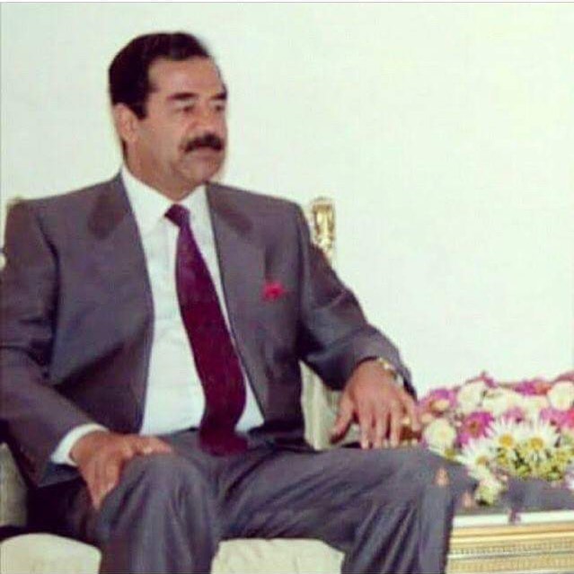 اناقة صدام حسين 3