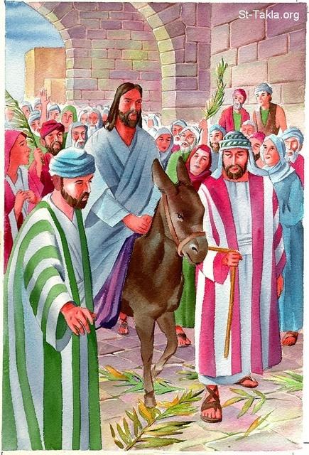 قصة دخول السيد المسيح إلى أورشليم صور احد الشعانين 5