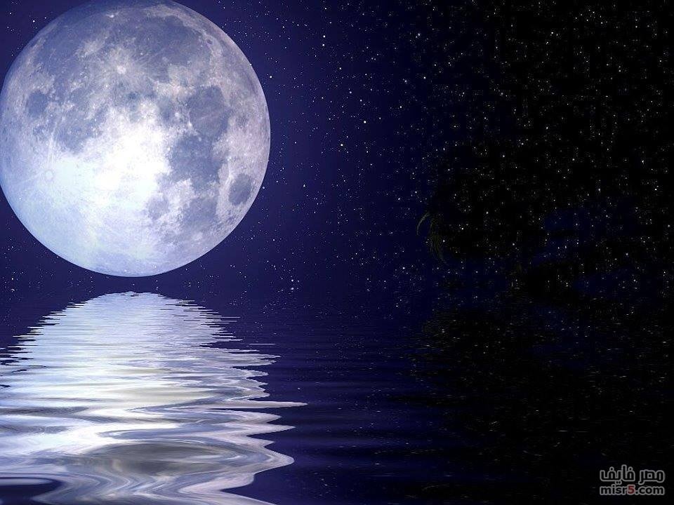  خلفيات القمر والبحر4