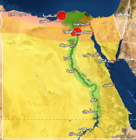 خريطة نهر النيل4