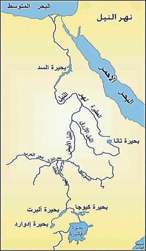 خريطة نهر النيل3