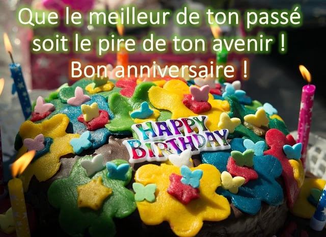 تهنئة عيد ميلاد صديقتي بالفرنسية