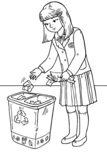 رسومات للتلوين عن النظافة الشخصية - موسوعة إقرأ | رسومات للتلوين عن