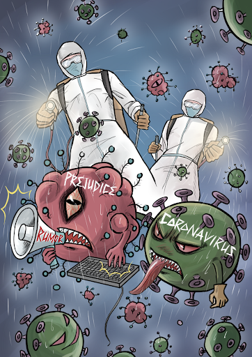 رسومات للتلوين عن فيروس كورونا