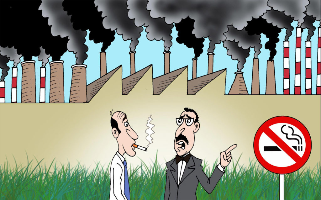 رسومات للتلوين عن تلوث البيئة20