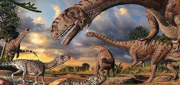 موضوع تعبير بالانجليزي عن الديناصورات