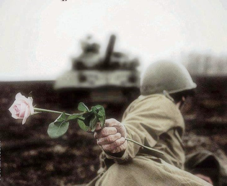 كلمات عن الحب في زمن الحرب