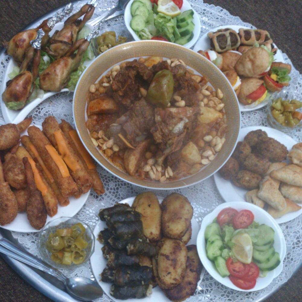 صور موائد رمضان - سفرة رمضان الليبية 5