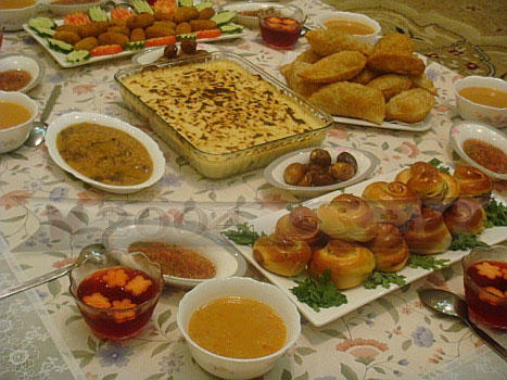 اجمل سفرة طعام في رمضان 2