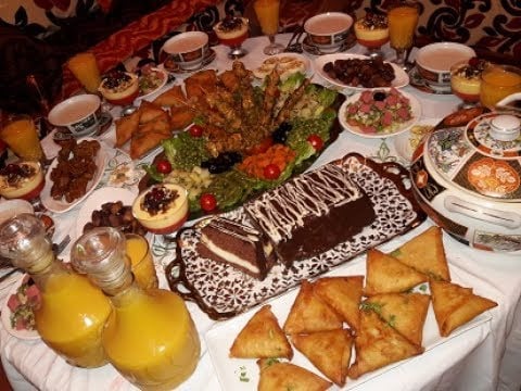 اجمل سفرة طعام في رمضان 4