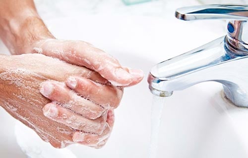 عبارات ارشادية عن غسل اليدين