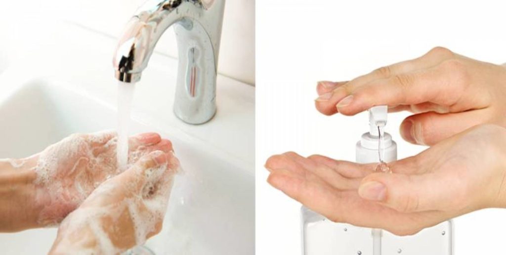 غسل اليدين الصحي 