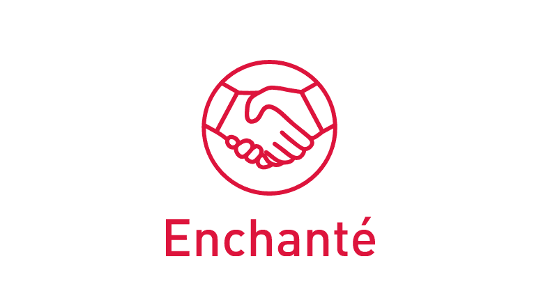 الرد على enchanté بالفرنسية
