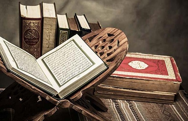 أمثلة على حروف المعاني من القرآن