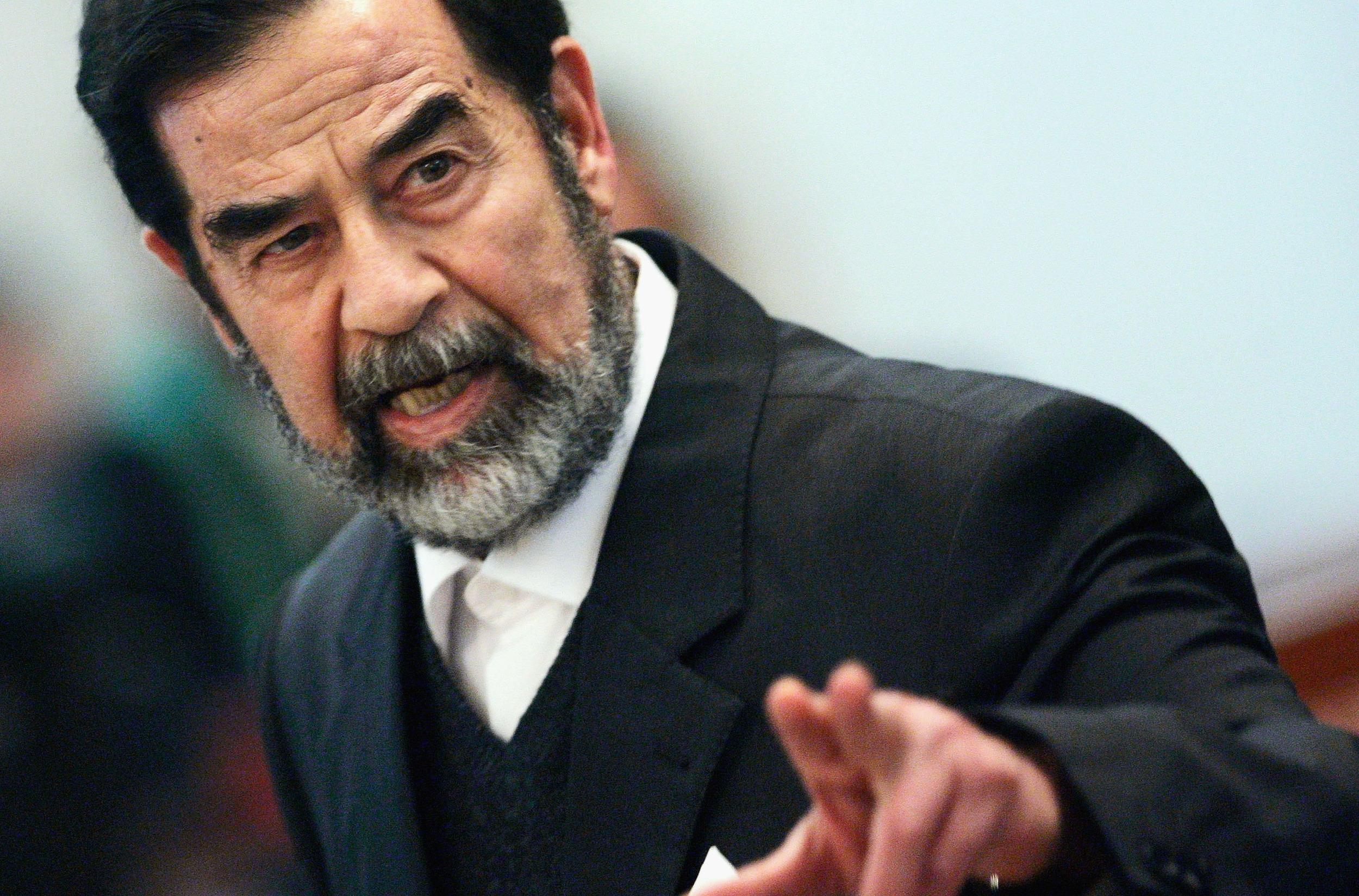 عبارات عن صدام حسين
