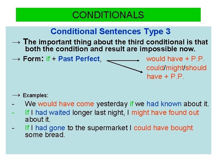 أمثلة علي Conditional sentences with might and could