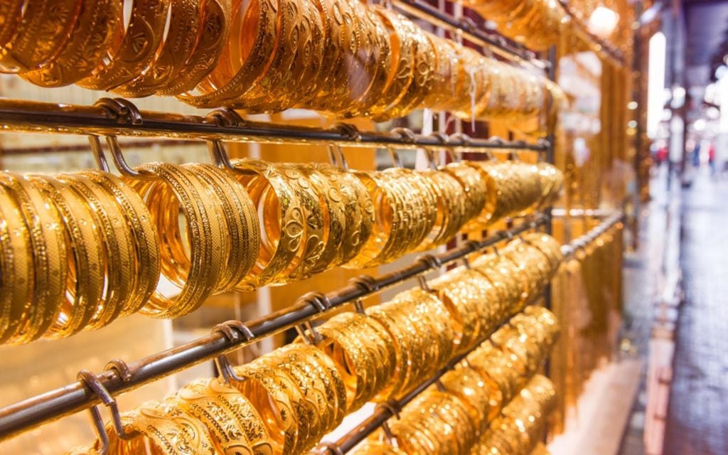 محلات بيع الذهب في الامارات