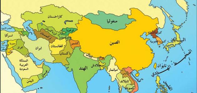 خريطة العالم الحقيقية واضحة بالعربي 2