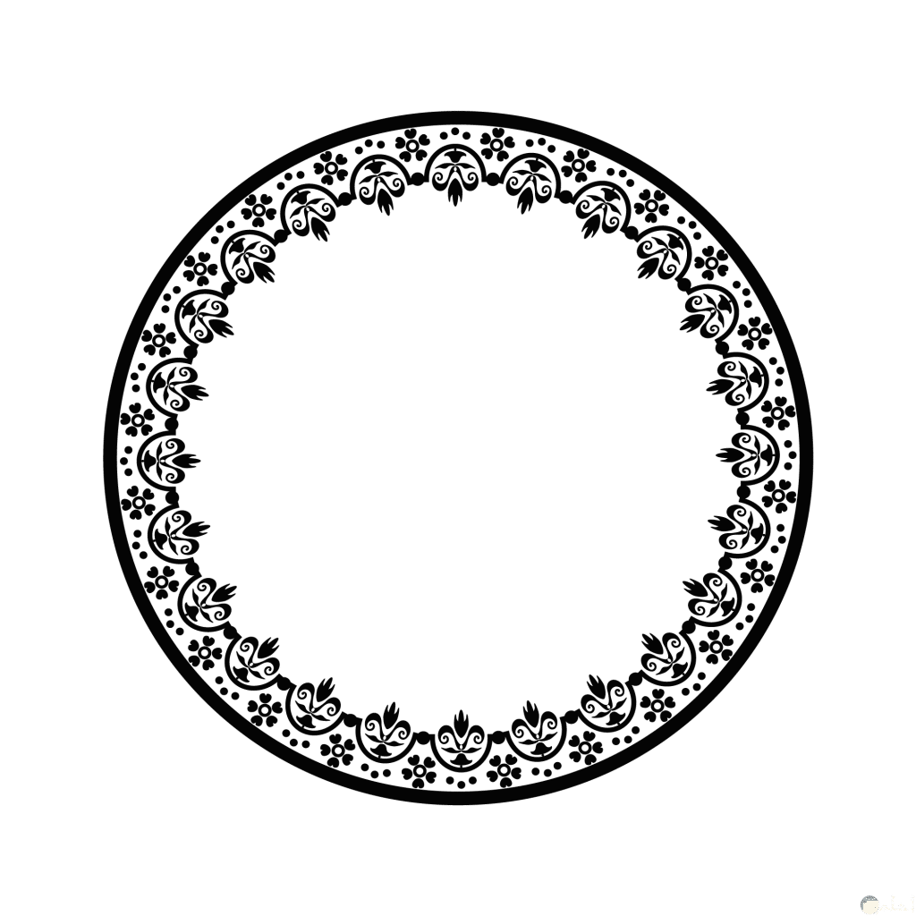 زخارف اسلامية دائرية1