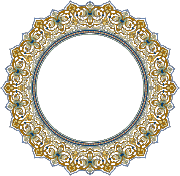 زخارف اسلامية دائرية3