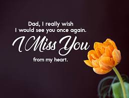 missing my dad from daughter