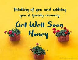love messages for quick recovery