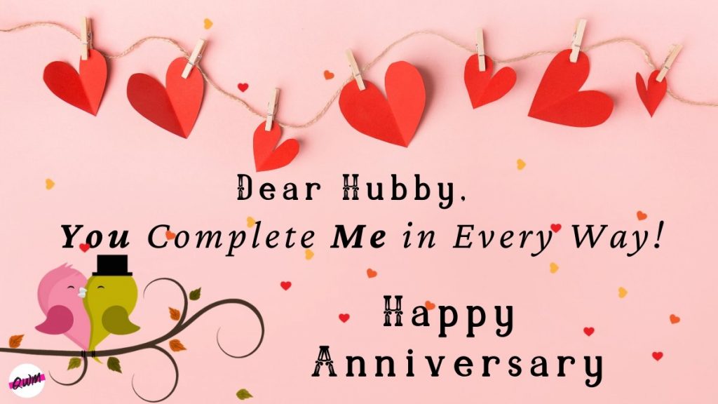 wedding anniversary wishes to husband