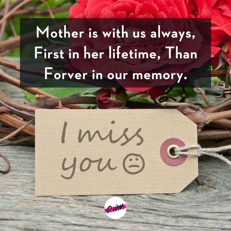 death anniversary quotes for mother