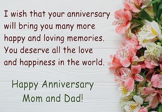 anniversary messages for parents - موسوعة إقرأ | anniversary messages