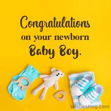 congratulations for new baby boy