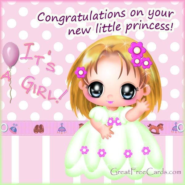 Wishes for New Born Baby Girl
