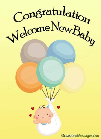 new baby wishes to parents