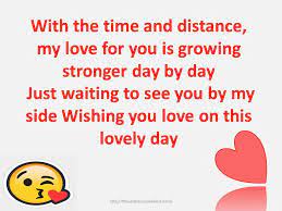 love messages for distance husband