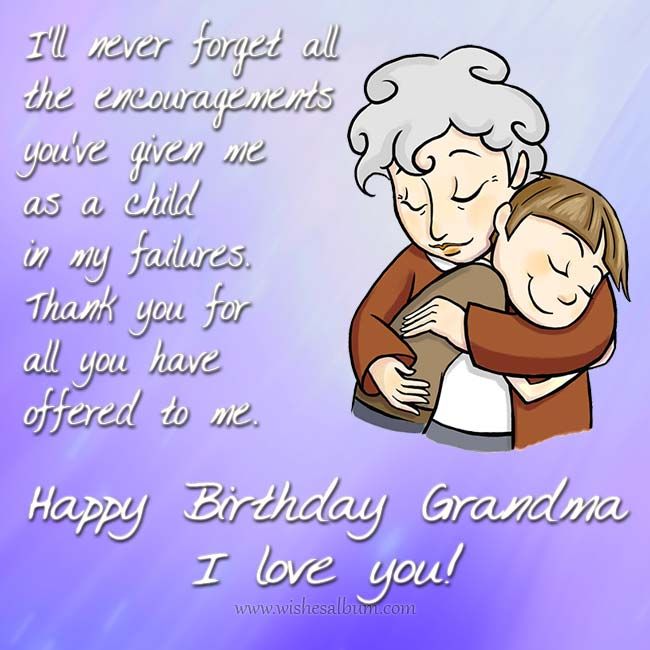 birthday messages for grandma