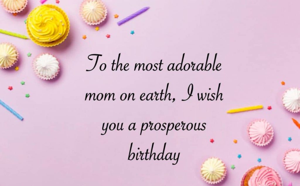 birthday messages for mom