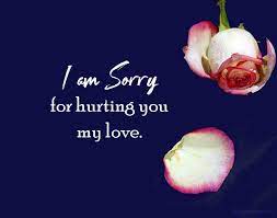 love messages for him to say sorry