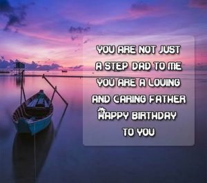 birthday messages for stepdad