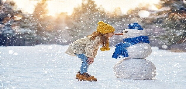 وصف فصل الشتاء للاطفال
